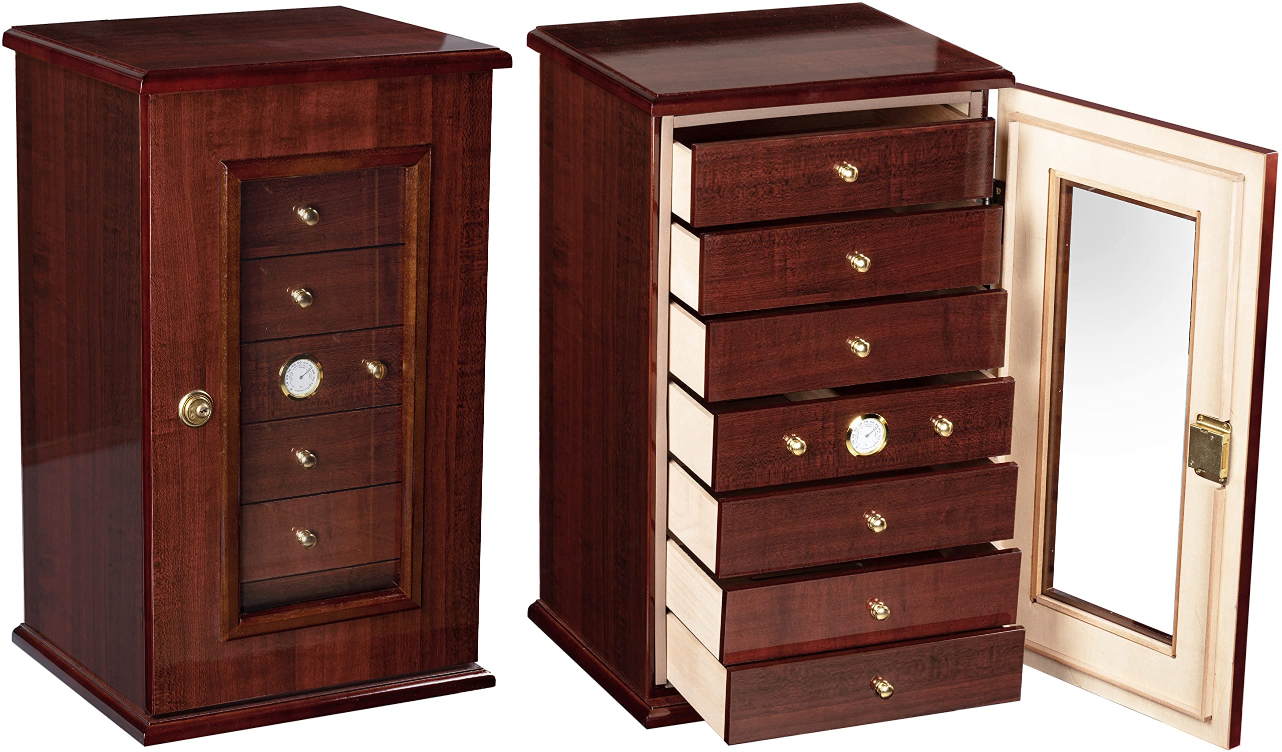 Amazon.com: Prestige Import Group Charleston 7 Drawer Humidor - Up